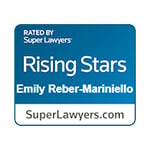 Rated by Super Lawyers Rising Stars Emily Reber - Mariniello Super Lawyers