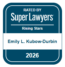 Rated By Super Lawyers | Rising Stars | Emily L Kubow-Durbin | 2026